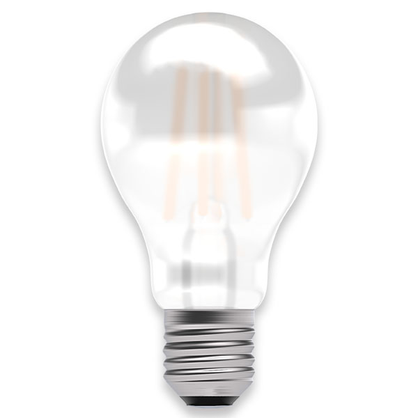 LED 3.3W Dimmable Satin Filament GLS - ES - 2700K